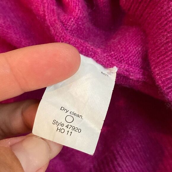 J crew 100% cashmere v neck sweater - Picture 4 of 4